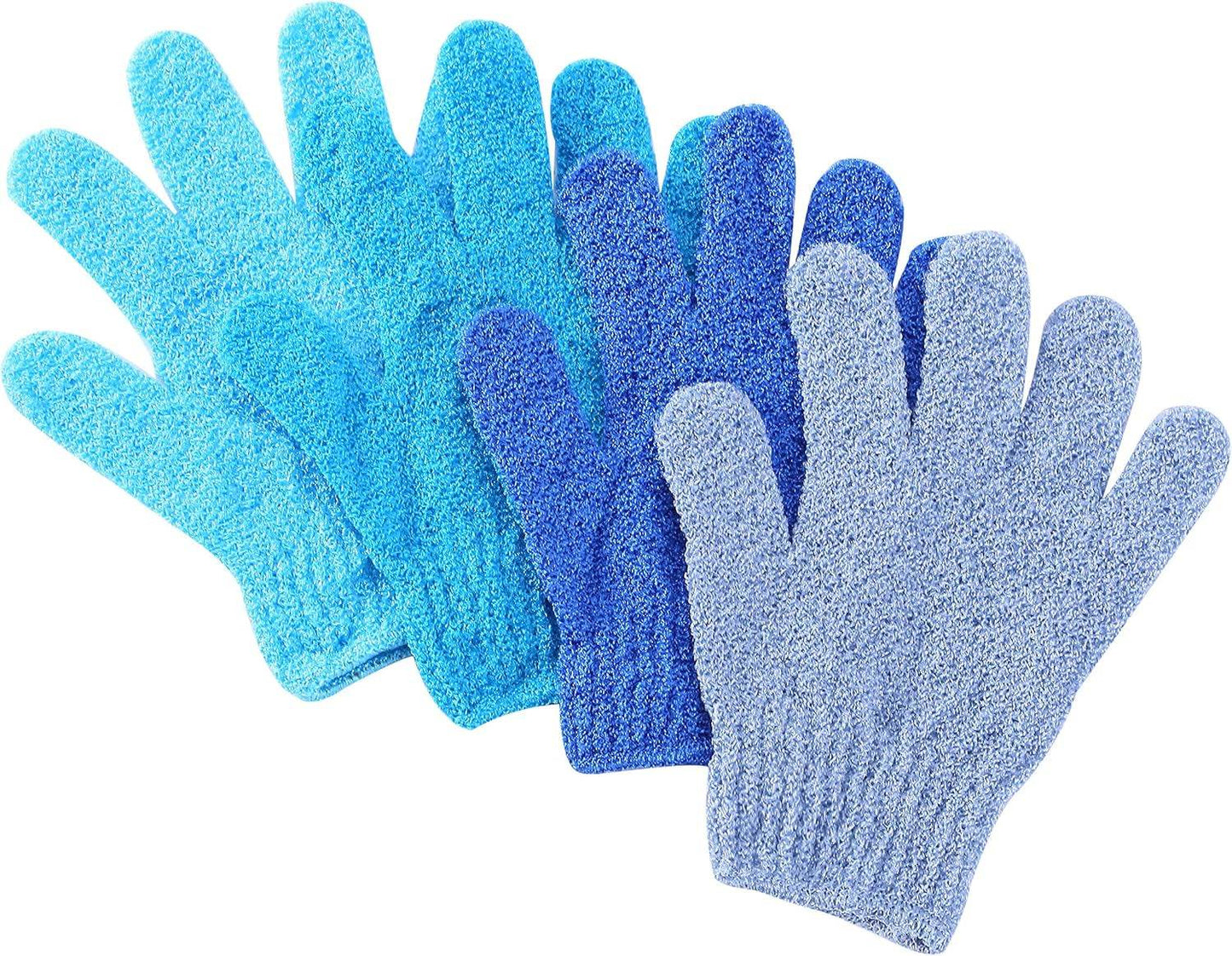 The Slick Exfoliating Glove Duo - For Silky Smooth Skin - Versatile Hope