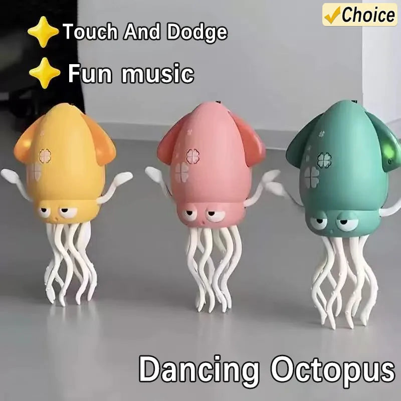 The Groovy Squid - Interactive Dancing & Crawling Robotic Toy