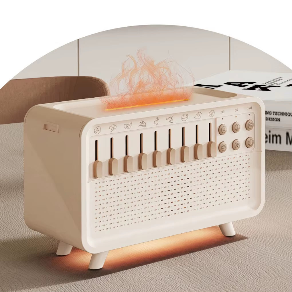 Versatile SerenWave Pro — Portable White-Noise Bluetooth Sleep Speaker & Nature-Sound Music Box (Wireless Stereo • MP3 • Timed Shutdown)