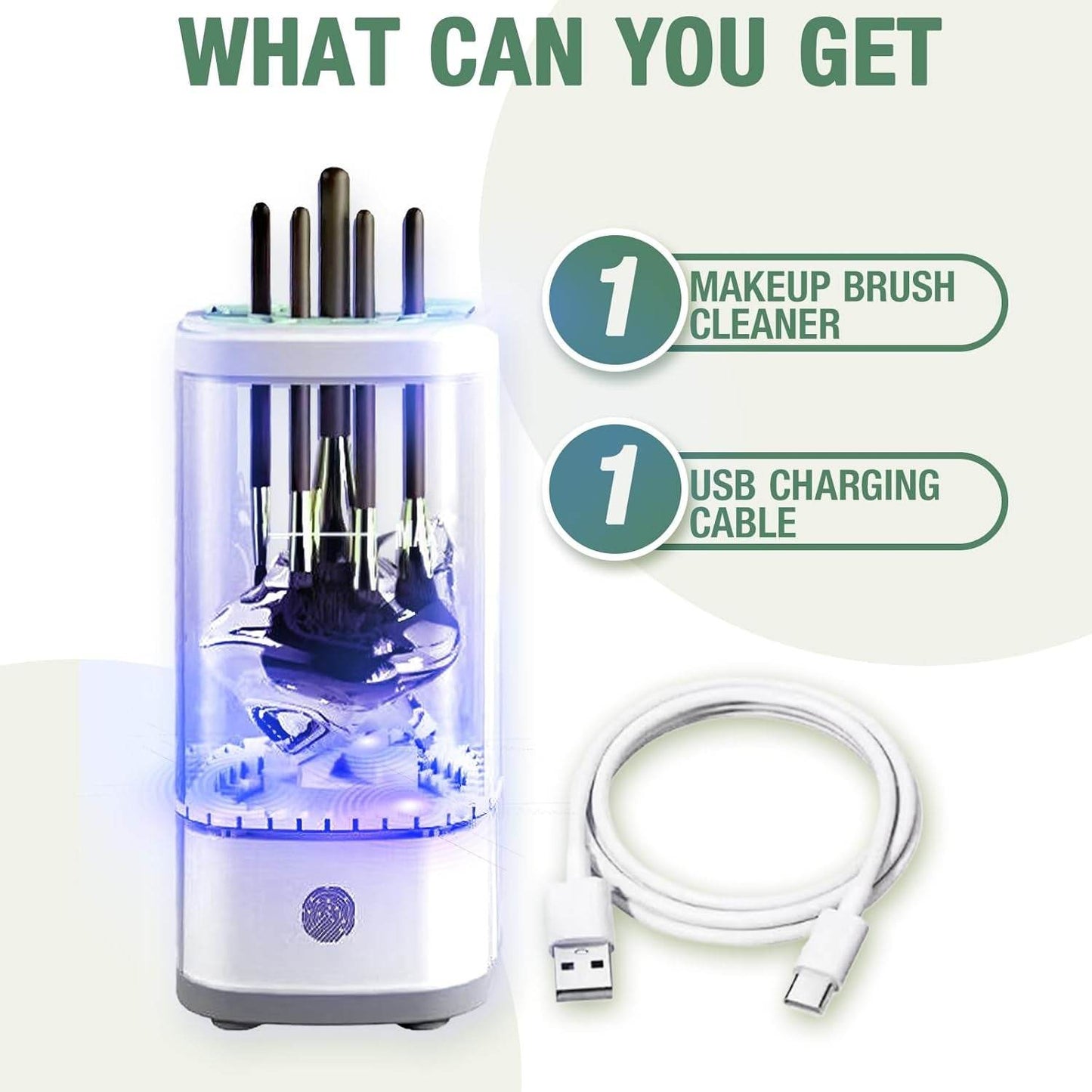 The PureSpin Pro - Automatic Makeup Brush Cleaning System - Versatile Hope