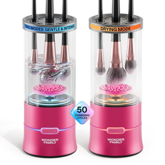 The Lumière 3-in-1 Makeup Brush Care System - Automatic Clean, Dry, and Storage - Versatile Hope