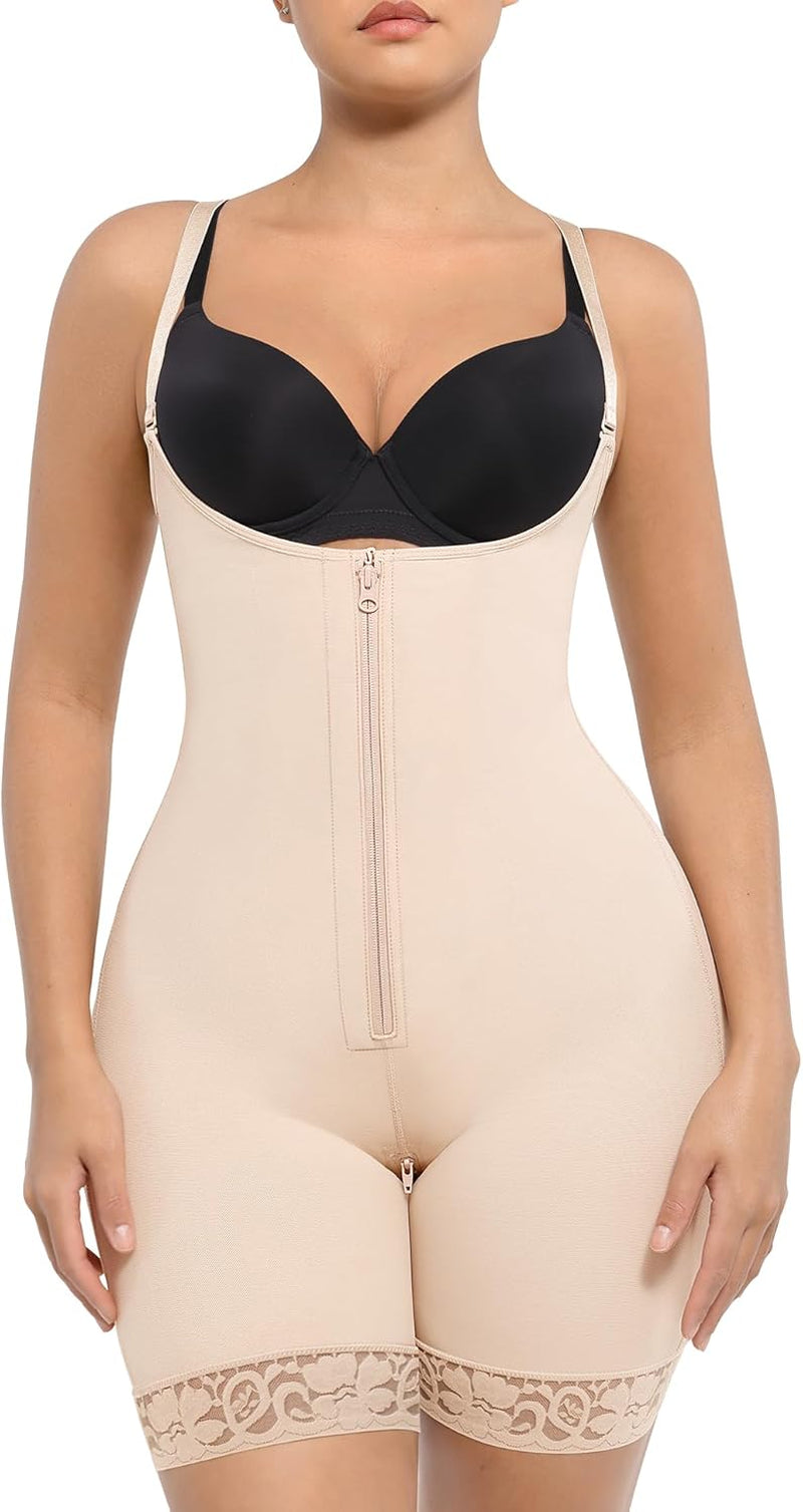 The SculptLine Bodysuit - Open-Bust Design for a Lifted Silhouette