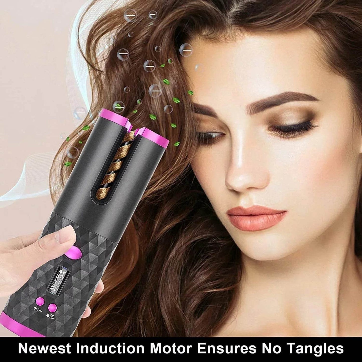 The Mirage Automatic Curling Wand - Effortless, Tangle-Free Curls - Versatile Hope