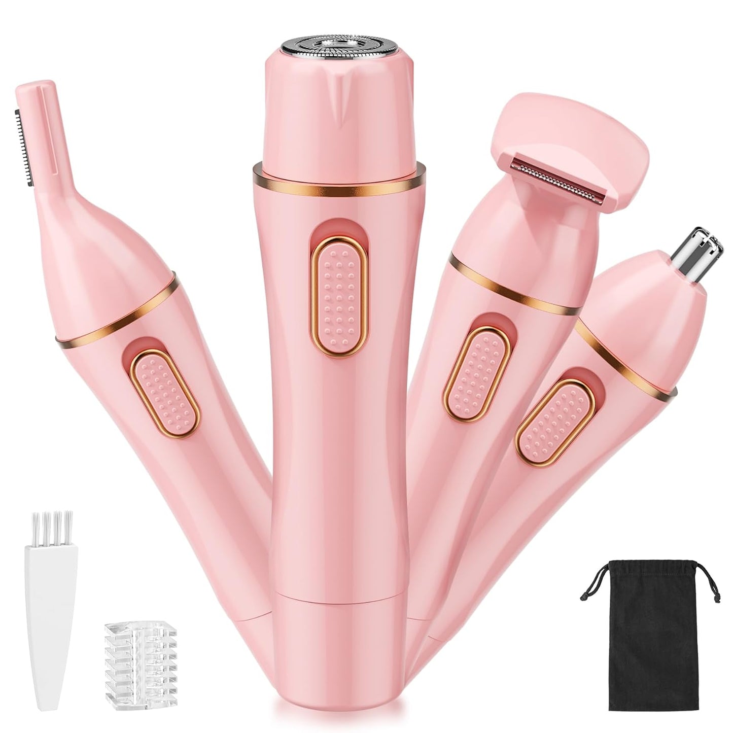 The SilkiSmooth 4-in-1 - All-Purpose Electric Hair Trimmer for Women