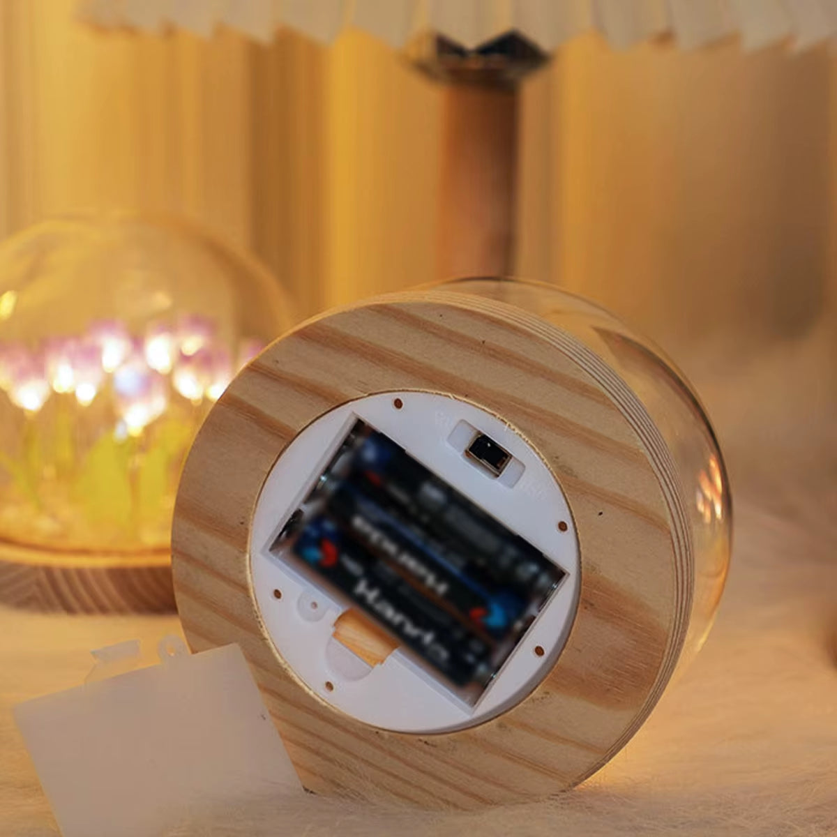 The LumiBlossom - Wireless LED Tulip Night Lights for Bedside & Decor