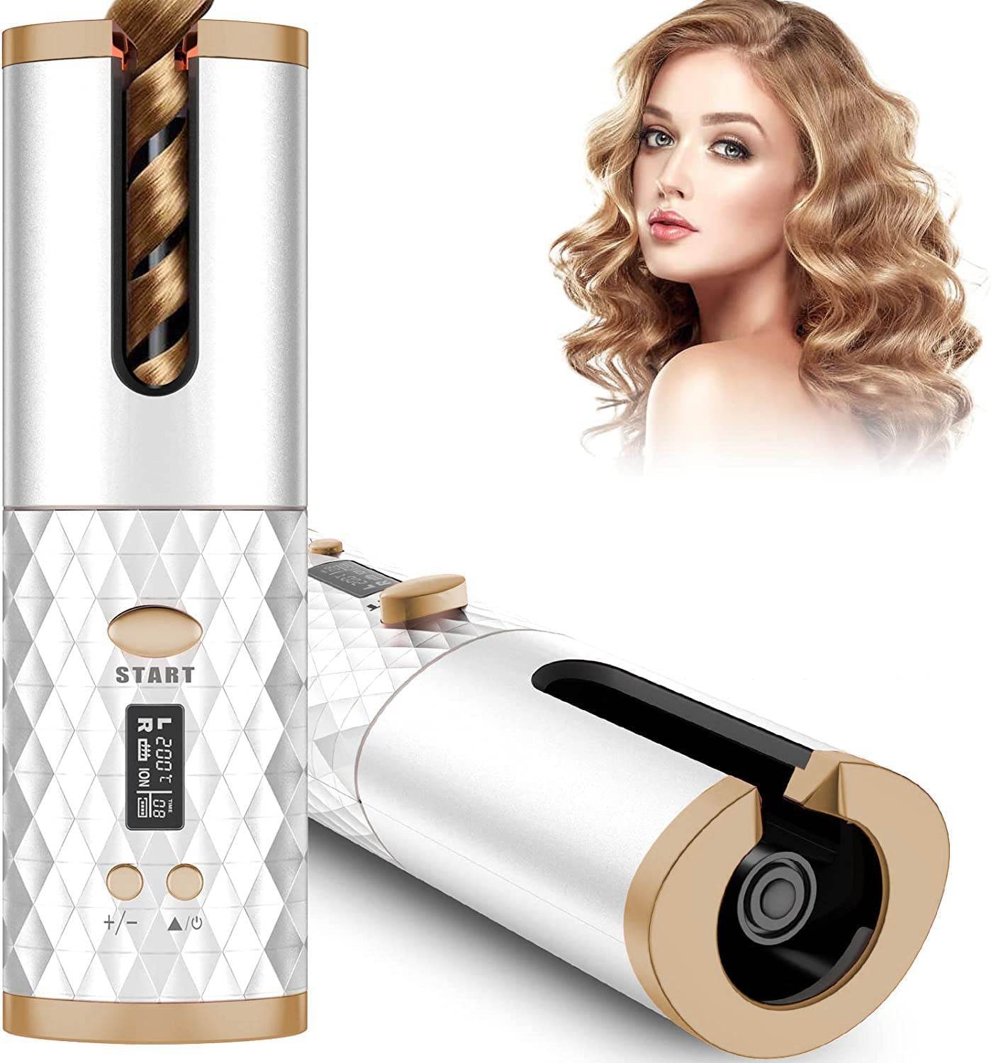 The Mirage Automatic Curling Wand - Effortless, Tangle-Free Curls - Versatile Hope
