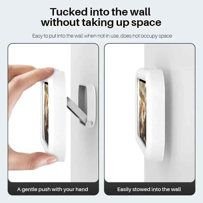 The AquaView - Waterproof Shower Phone Mount for Hands-Free Viewing