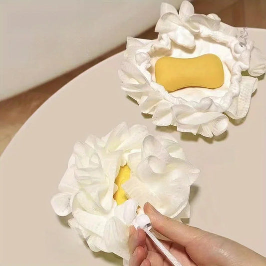 The AuraGlow Buffer - 2-in-1 Exfoliating Body Scrub & Soap Dispenser