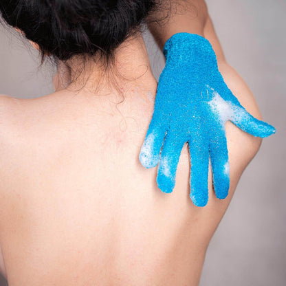 The Slick Exfoliating Glove Duo - For Silky Smooth Skin - Versatile Hope