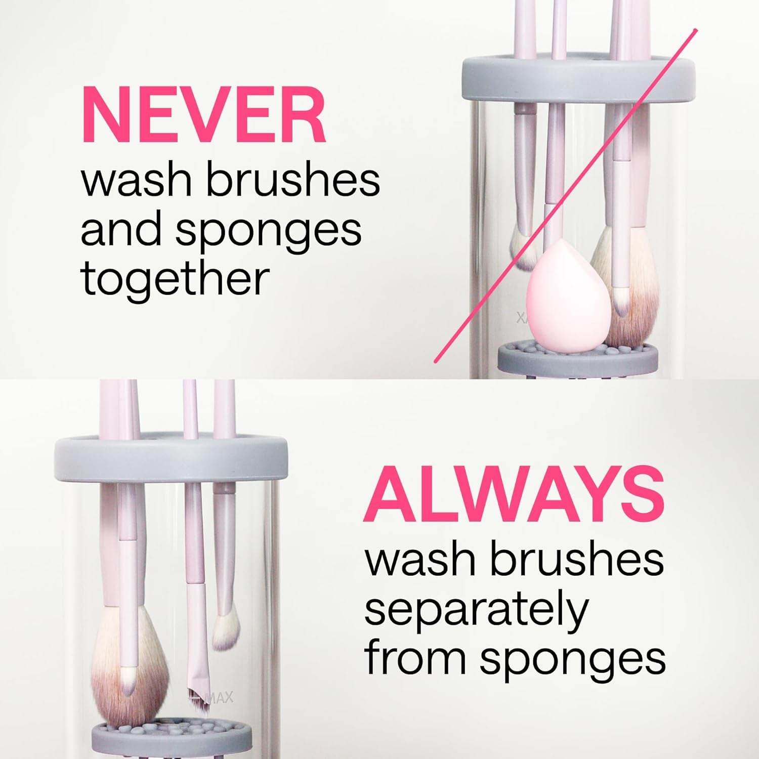The Lumière 3-in-1 Makeup Brush Care System - Automatic Clean, Dry, and Storage - Versatile Hope