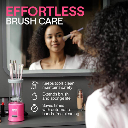 The Lumière 3-in-1 Makeup Brush Care System - Automatic Clean, Dry, and Storage - Versatile Hope