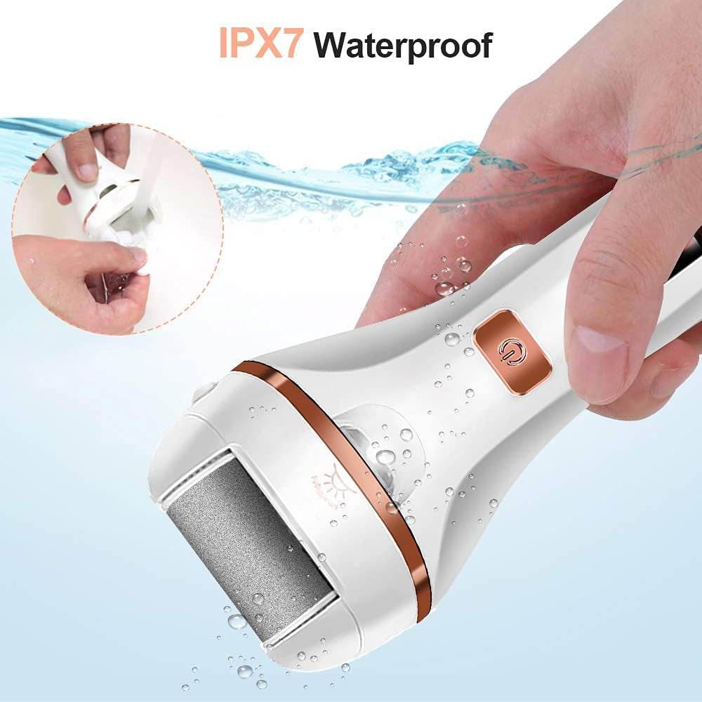 The Pedicure Pro - Rechargeable Foot File with Multiple Attachments - Versatile Hope