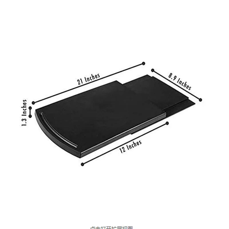The GlideShelf - Under-Cabinet Appliance Tray with Smooth-Glide Wheels