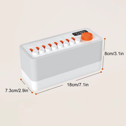 Versatile SerenWave Pro — Portable White-Noise Bluetooth Sleep Speaker & Nature-Sound Music Box (Wireless Stereo • MP3 • Timed Shutdown)