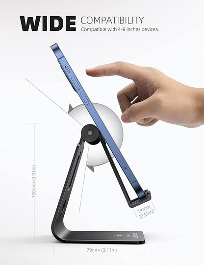 The SteadyGrip - Universal Adjustable Phone Stand for Desk & Home