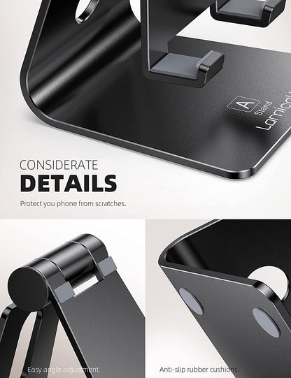 The SteadyGrip - Universal Adjustable Phone Stand for Desk & Home