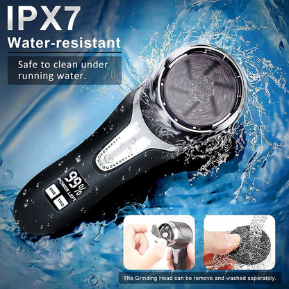 The SoleSmooth Pro - Electric Callus Remover & Pedicure System with 3 Attachments