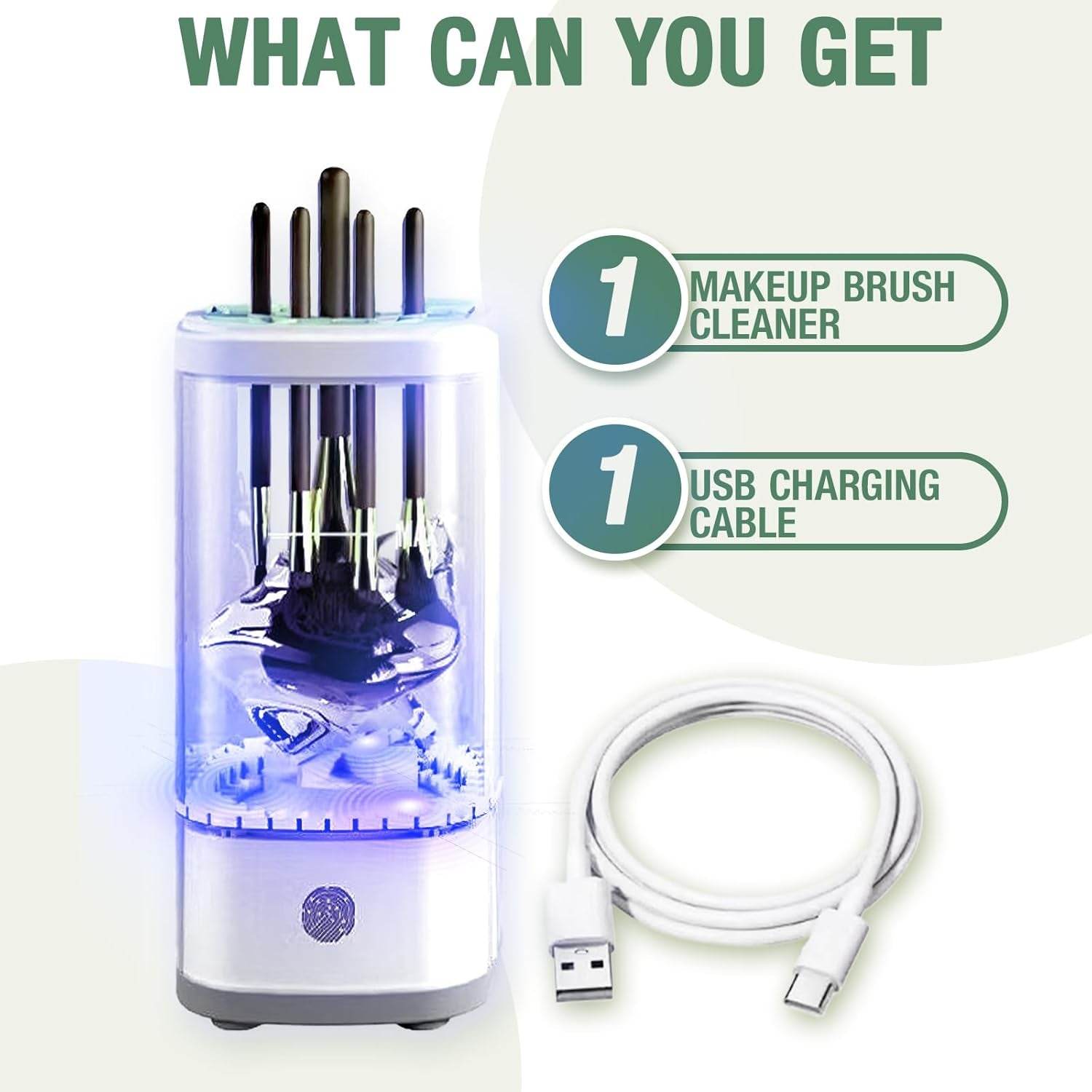 The PureSpin Pro - Automatic Makeup Brush Cleaning System - Versatile Hope