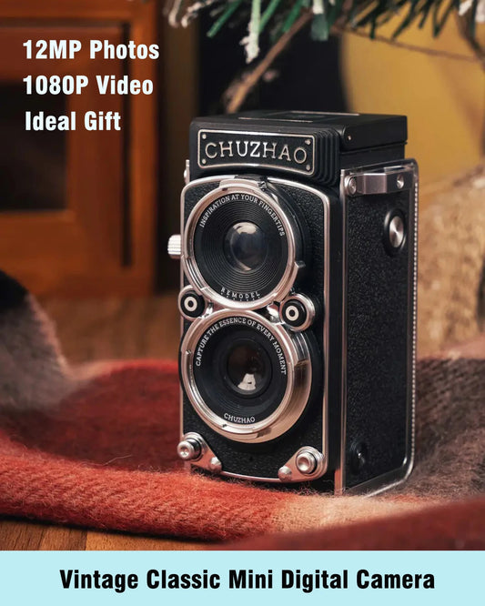 The RetroShot Mini - Vintage Style Digital Camera for HD Vlogging & Travel