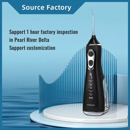 The AquaFloss Pro - Waterproof Oral Irrigator with 5 Cleaning Modes