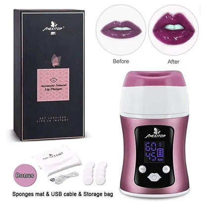 The AuraLush Lip Enhancer - For a Natural, Fuller Look - Versatile Hope