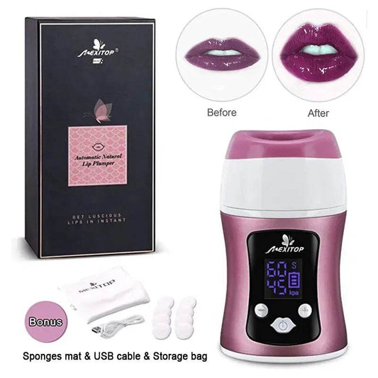 The AuraLush Lip Enhancer - For a Natural, Fuller Look - Versatile Hope