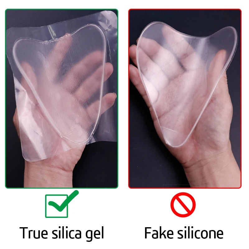 The Décolleté Smooth Pad - Reusable Silicone Patches for Neck & Chest Wrinkles