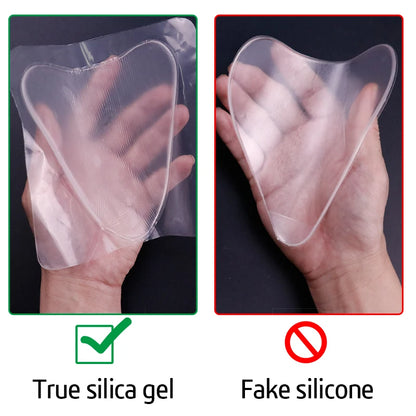 The Décolleté Smooth Pad - Reusable Silicone Patches for Neck & Chest Wrinkles