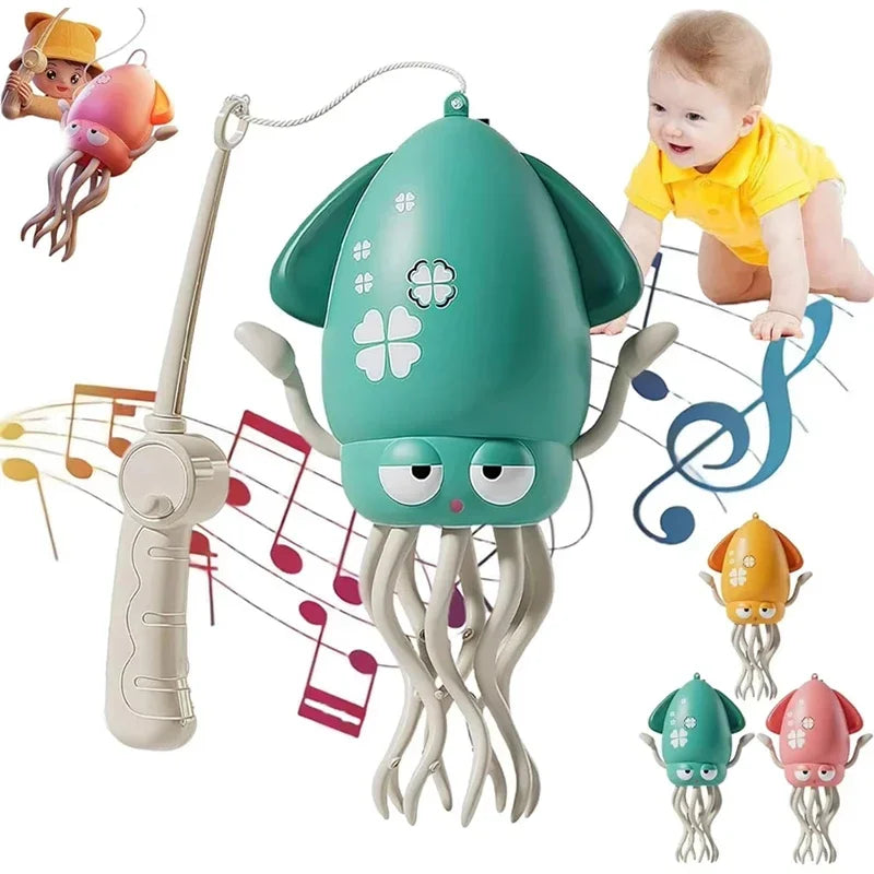 The Groovy Squid - Interactive Dancing & Crawling Robotic Toy