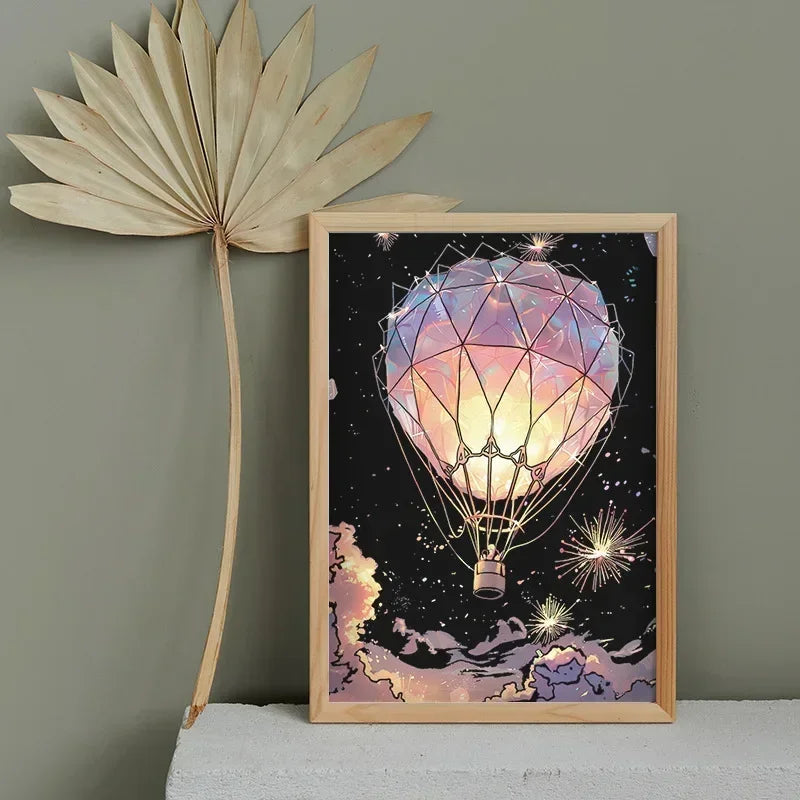 The Magic Canvas Set - Glow-in-the-Dark Scratch Art Kit